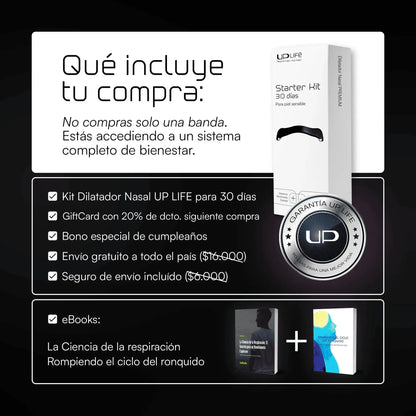 Dilatador Nasal Premium - UP Life