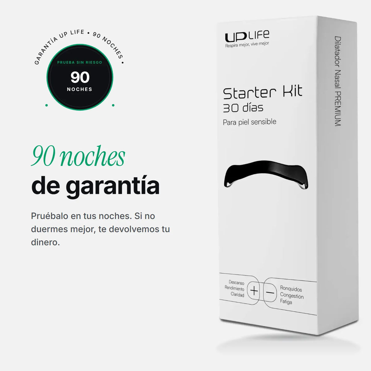 90 noches de garantía