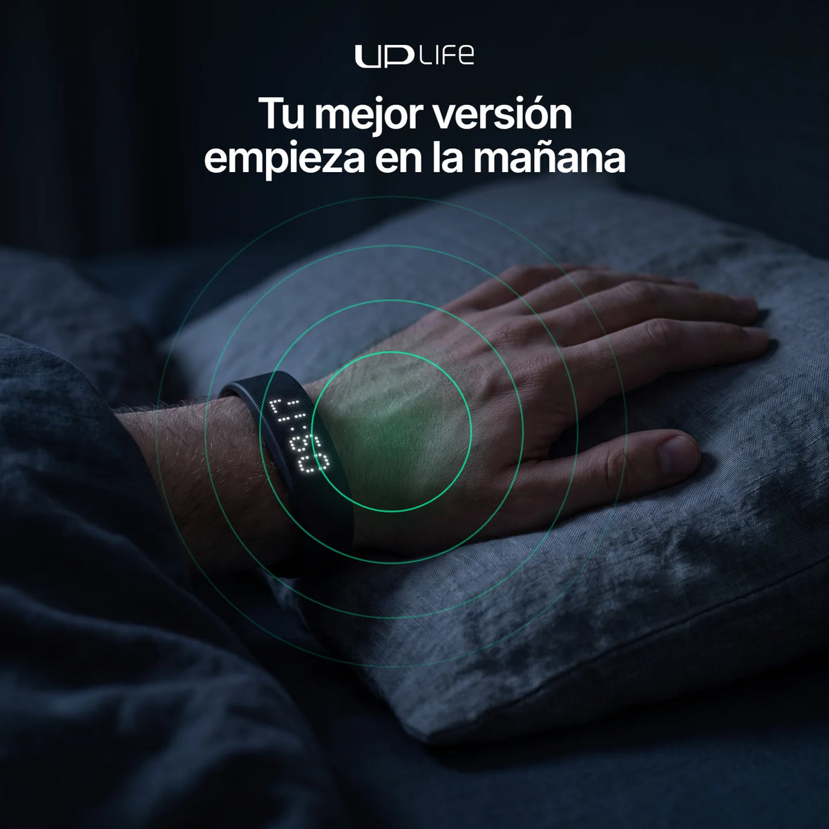 Vibracion en la muneca mientras duermes