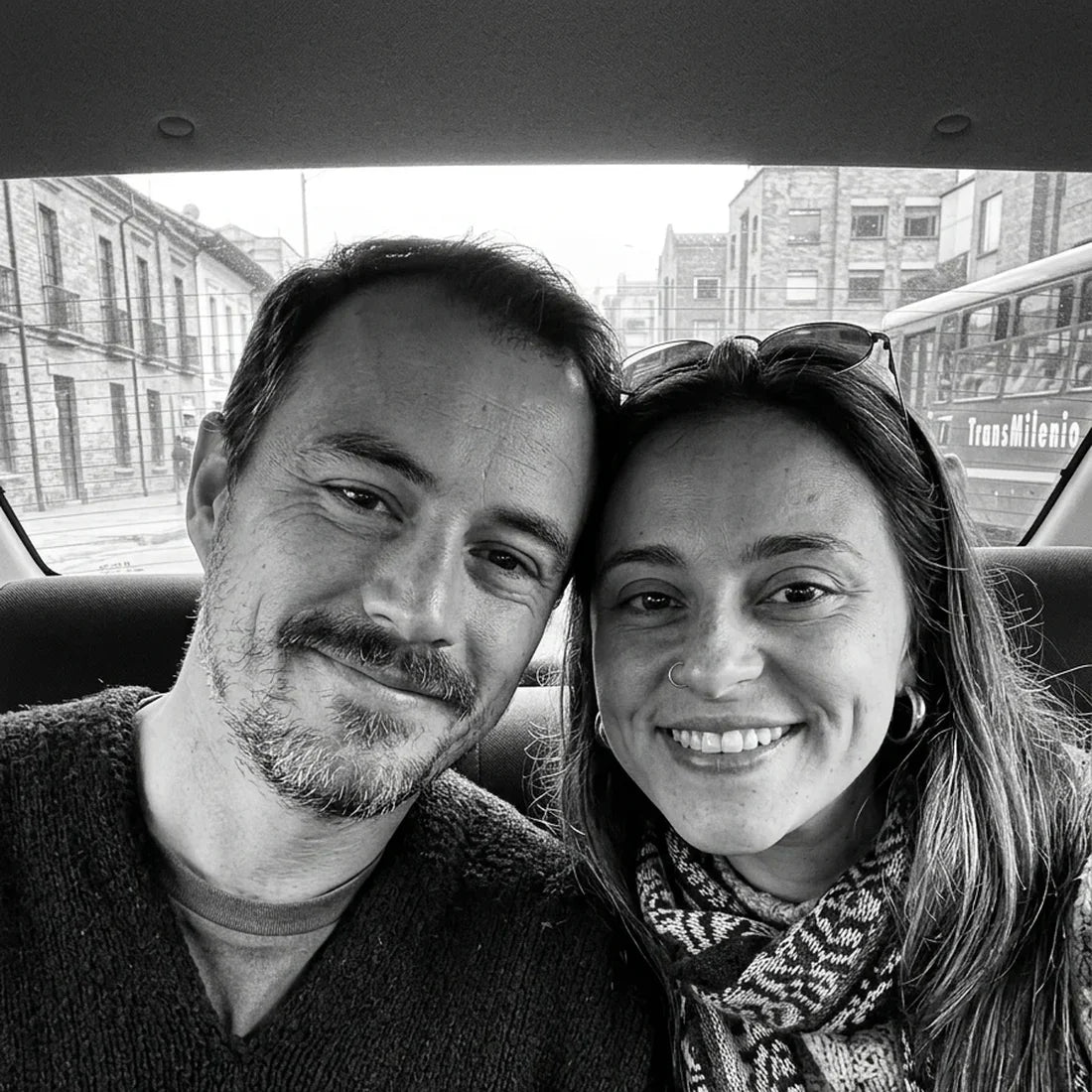 Andrés y Camila, clientes de UP Onyx